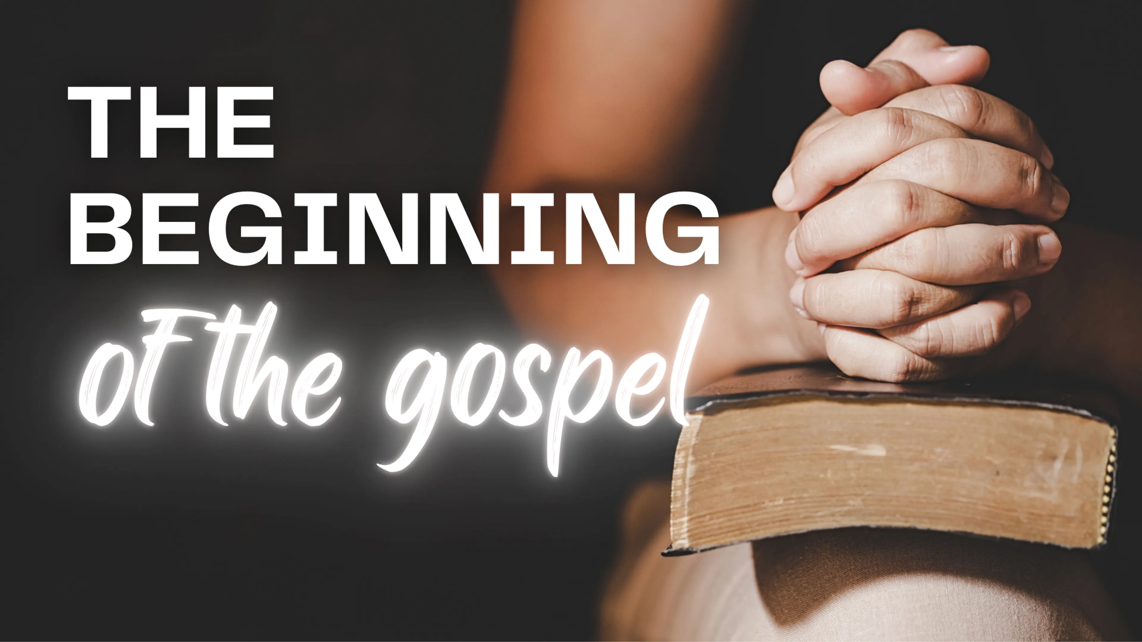 The Beginning of the Gospel poster